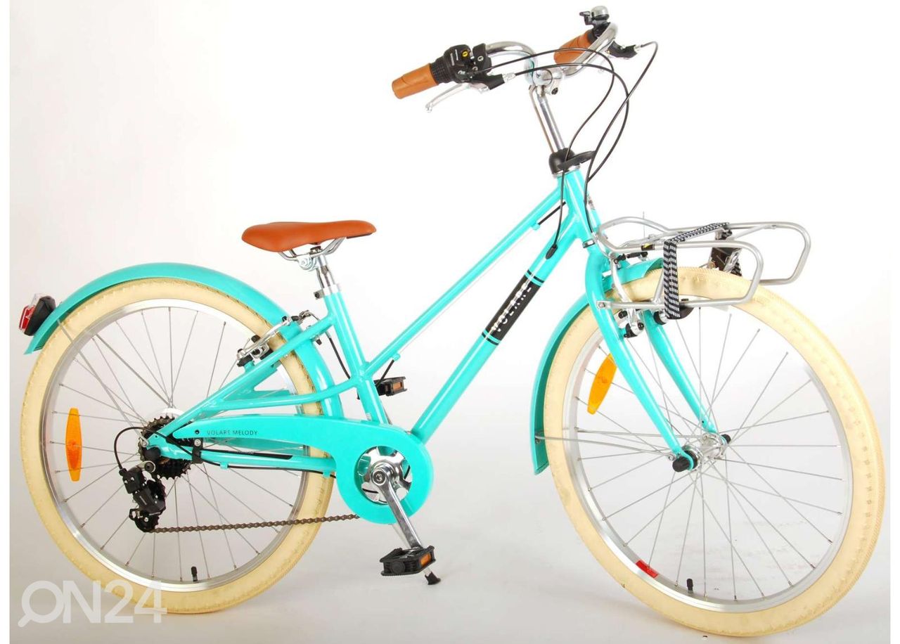 Lasten polkupyörä 24" Volare Melody Prime Collection 6 vaihdetta kuvasuurennos