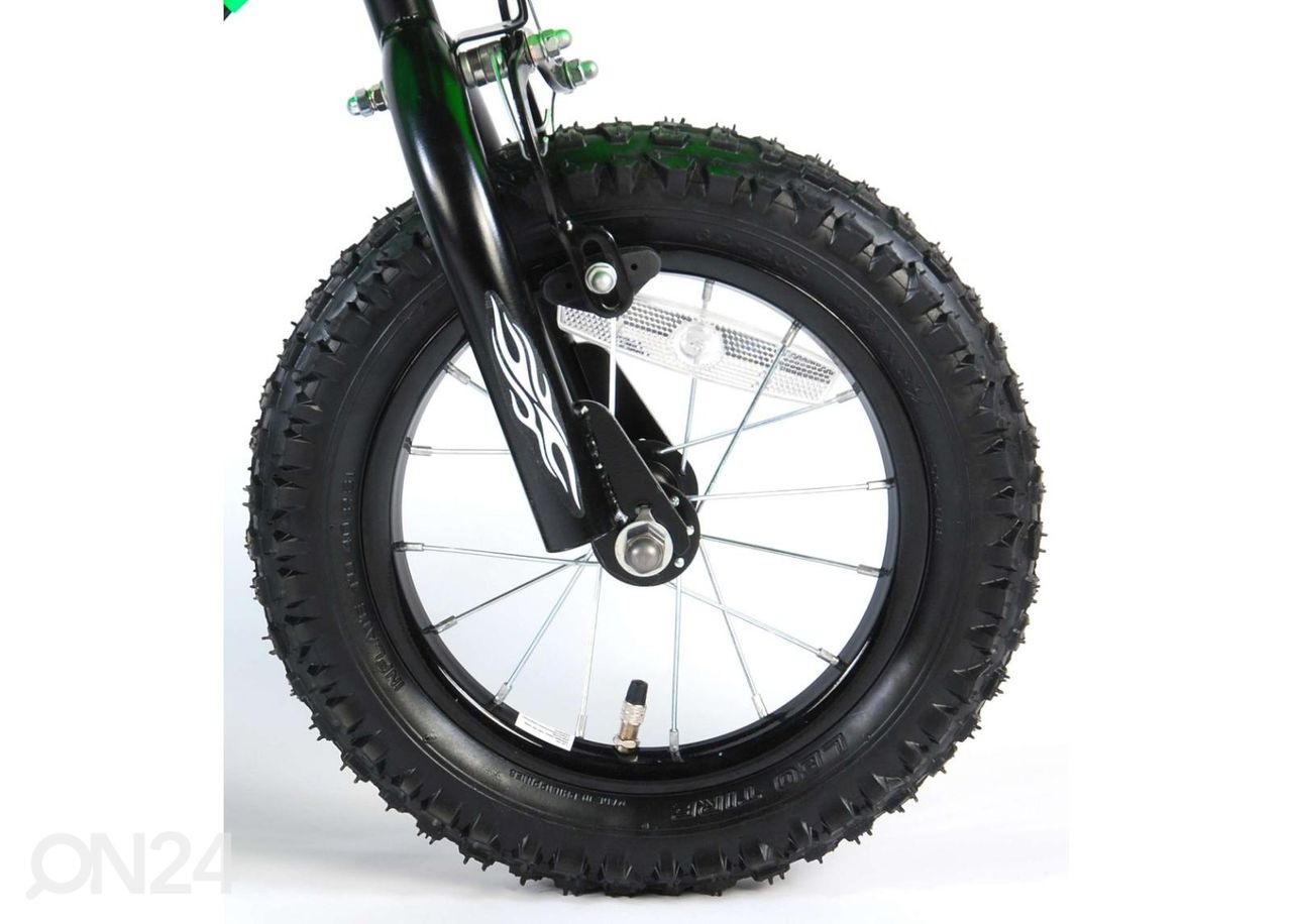 Lasten polkupyörä Motobike Green 12" Volare kuvasuurennos