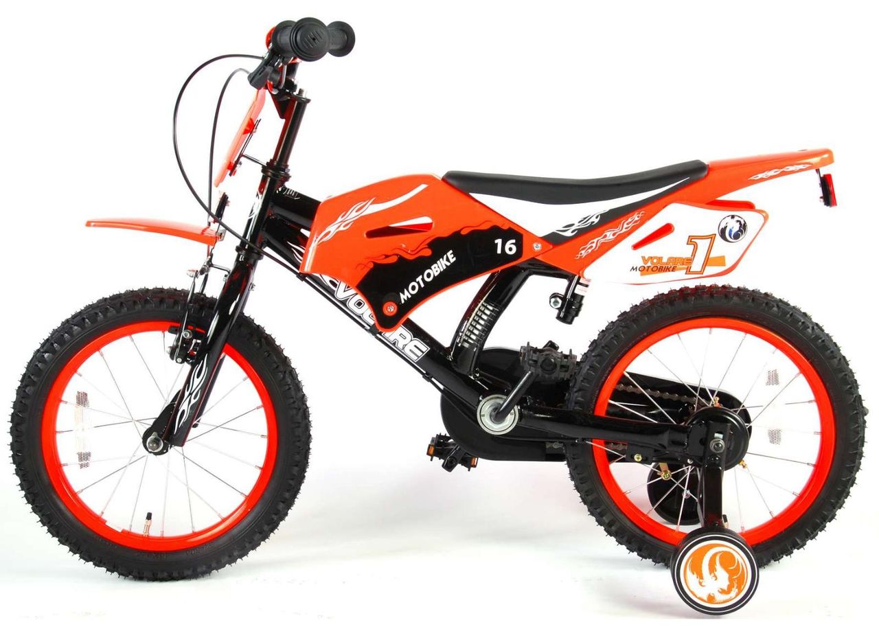 Lasten polkupyörä Motorbike 16" Volare kuvasuurennos