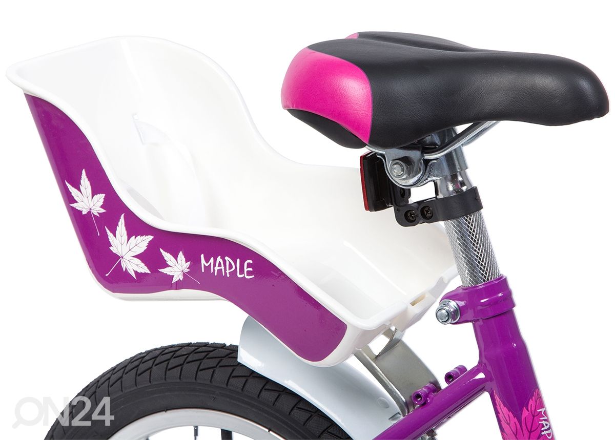 Lasten polkupyörä Novatrack MAPLE 14", liila kuvasuurennos