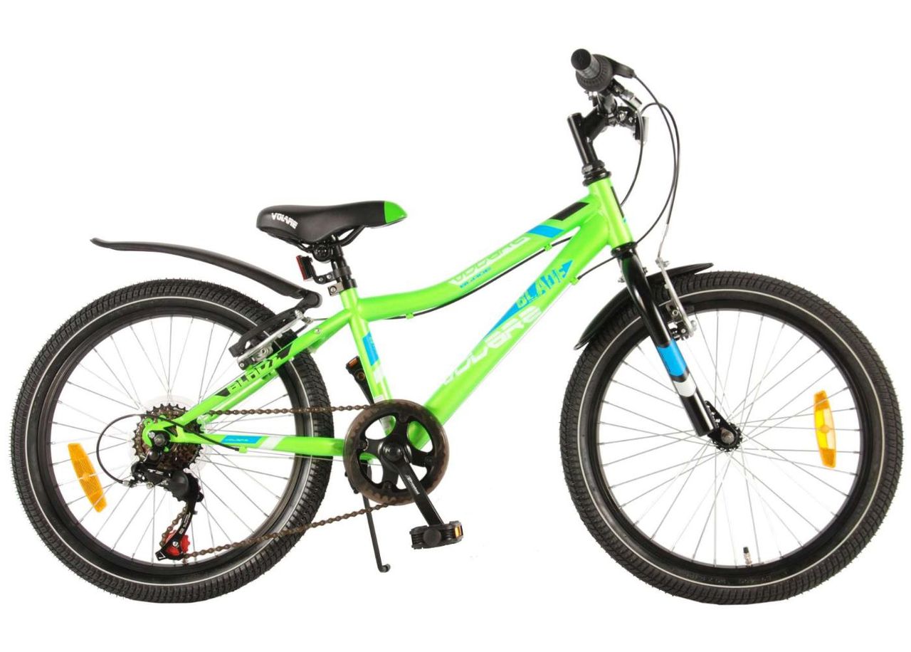 Lasten polkupyörä Volare Blade vihreä 20" kuvasuurennos