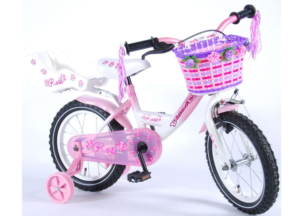 Lasten polkupyörä Volare Rose 14" kuvasuurennos