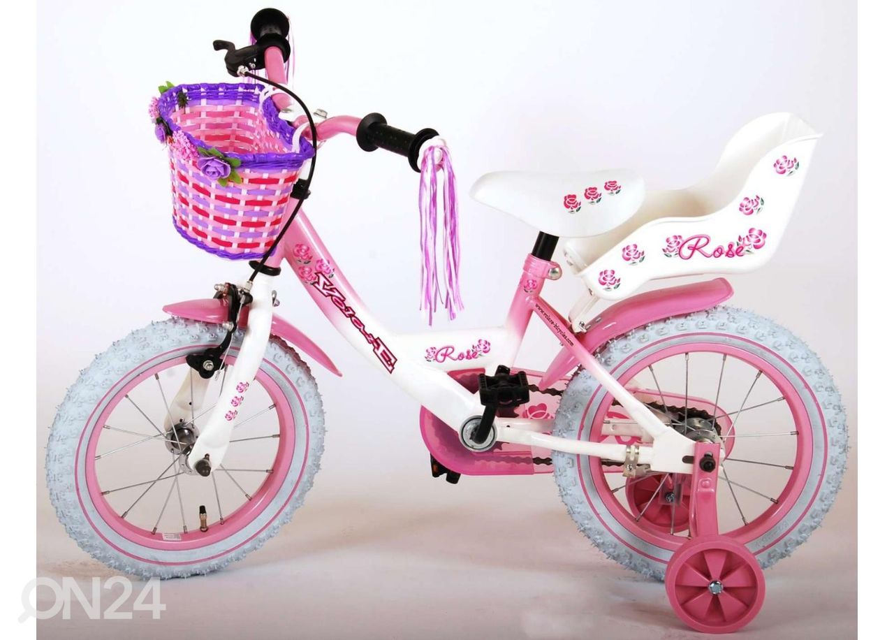 Lasten polkupyörä Volare Rose 14" kuvasuurennos