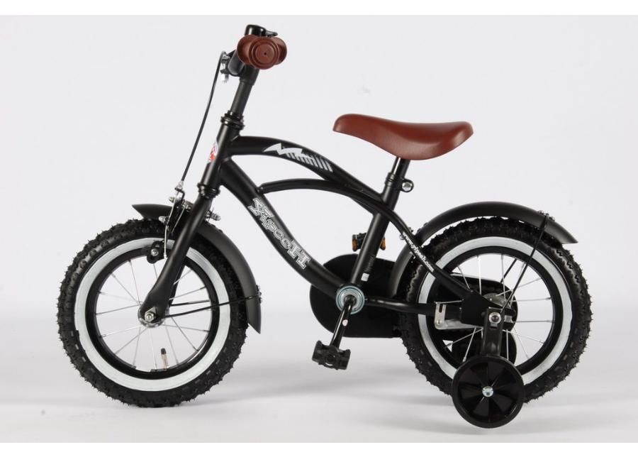 Lasten polkupyörä Yipeeh musta Cruiser 12" Volare kuvasuurennos