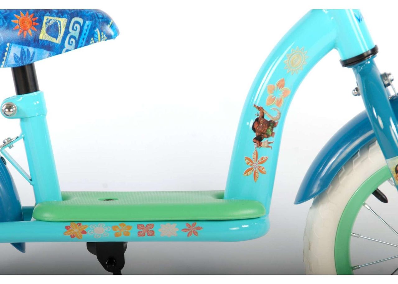 Lasten potkupyörä Disney Vaiana 12 tuumaa Deluxe kuvasuurennos