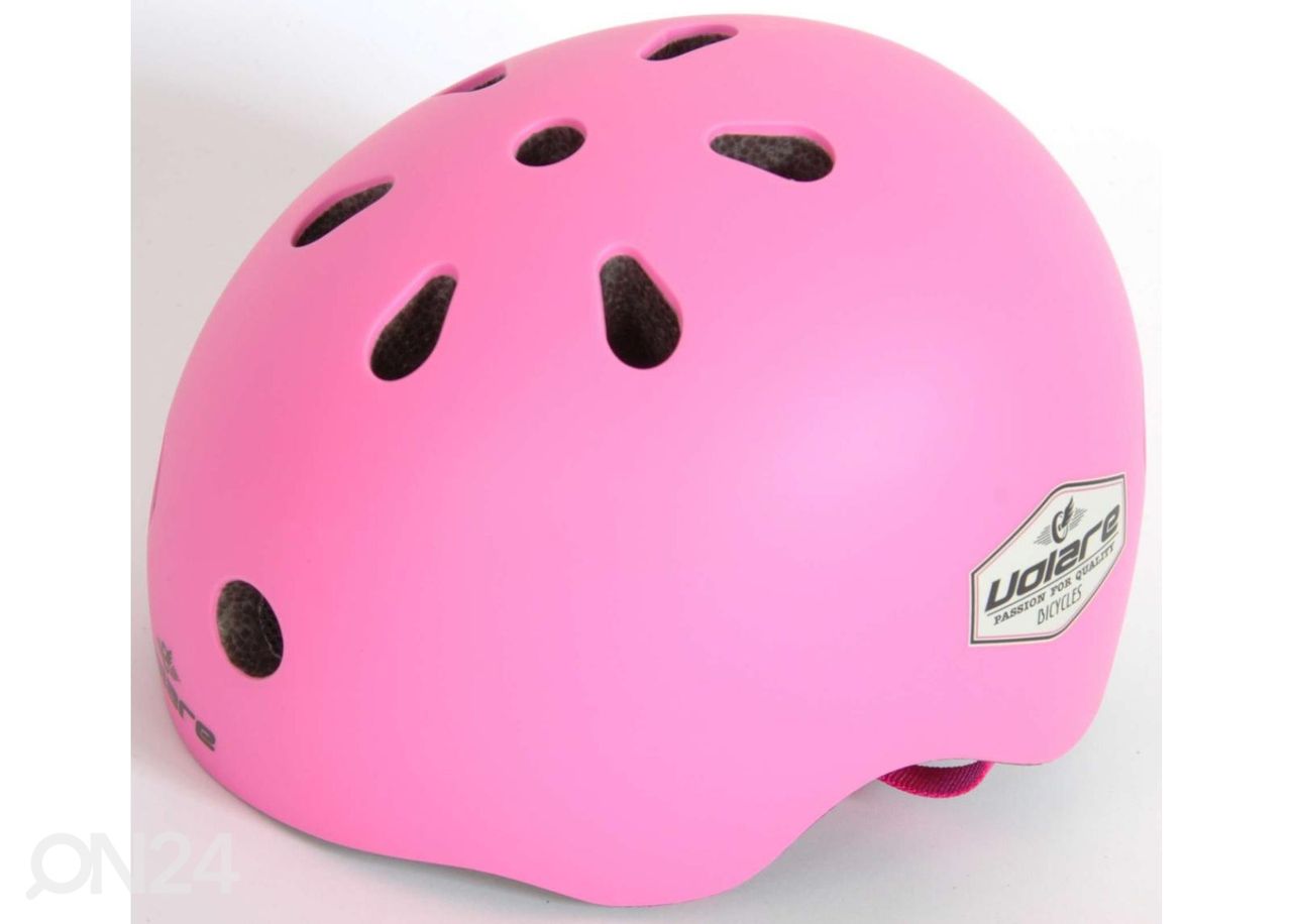 Lasten pyöräilykypärä 45-51 cm roosa kuvasuurennos