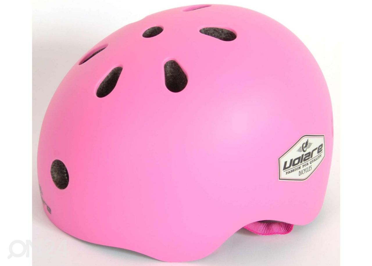 Lasten pyöräilykypärä 51-55 cm roosa kuvasuurennos