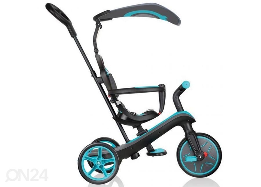 Lasten rattaat / pyörä Smj Globber Teal Explorer Trike 4 in1 kuvasuurennos