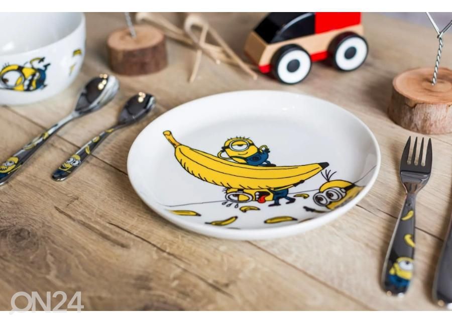 Lasten ruokailusetti WMF Minions 6-osainen kuvasuurennos