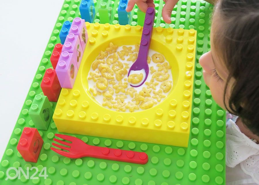 Lasten ruokailuvälineet Placematix kuvasuurennos