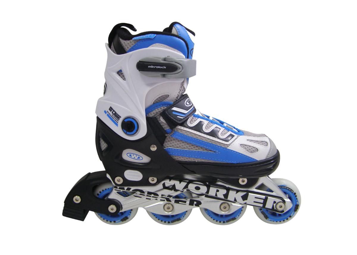 Lasten säädettävät rullaluistimet/luistimet Nolan 2in1 in-line skates WORKER kuvasuurennos