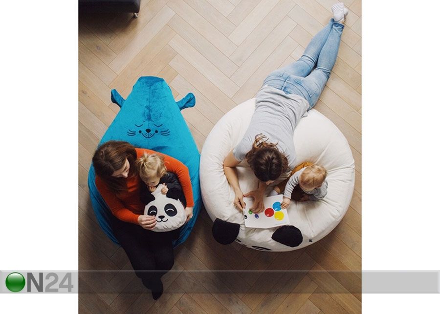 Lasten säkkituoli Panda kuvasuurennos