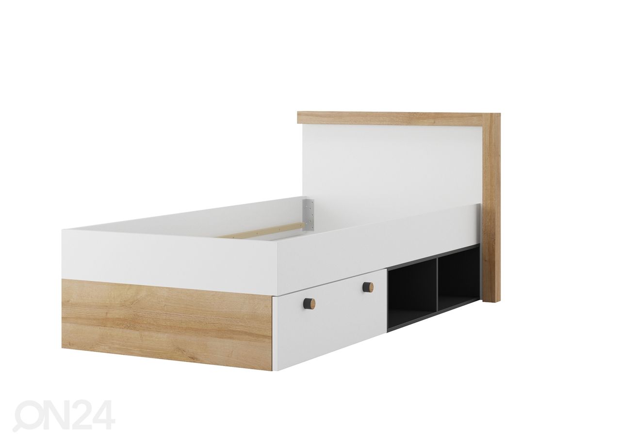 Lasten sänky Riva 90x200 cm kuvasuurennos