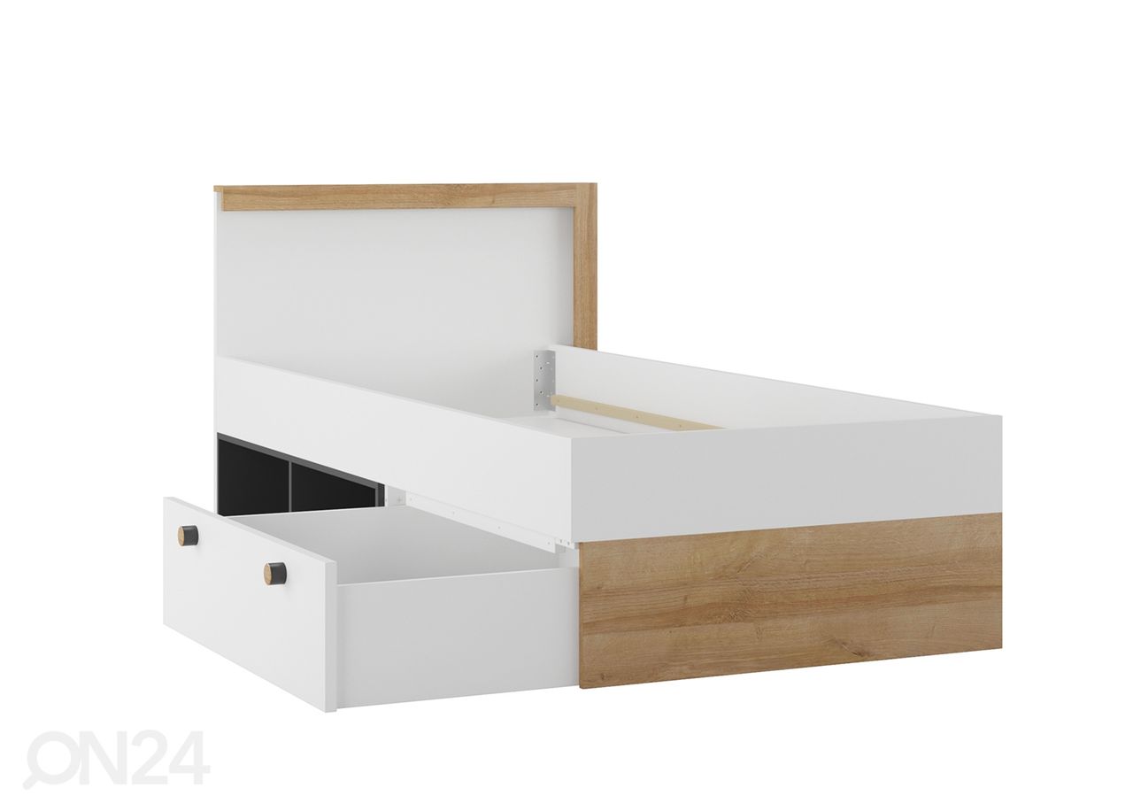 Lasten sänky Riva 90x200 cm kuvasuurennos