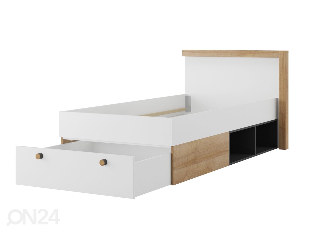 Lasten sänky Riva 90x200 cm kuvasuurennos