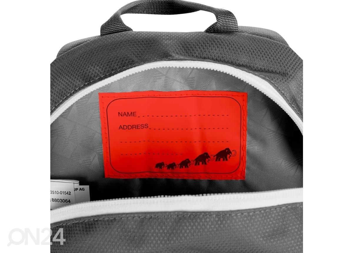 Lasten selkäreppu Mammut First Zip 8 L kuvasuurennos