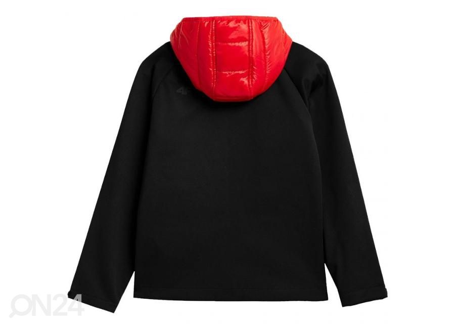 Lasten softshell takki 4F kuvasuurennos