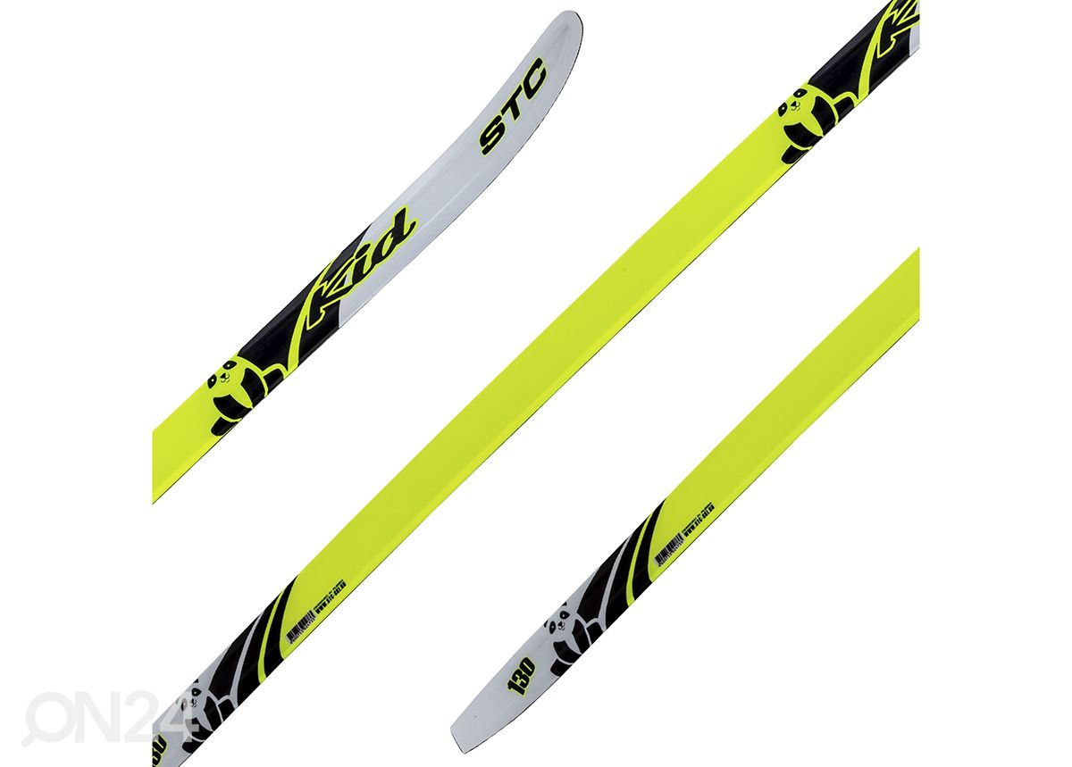 Lasten suksipaketti suomukuviolla STC + NNN siteet 110-140 cm kuvasuurennos