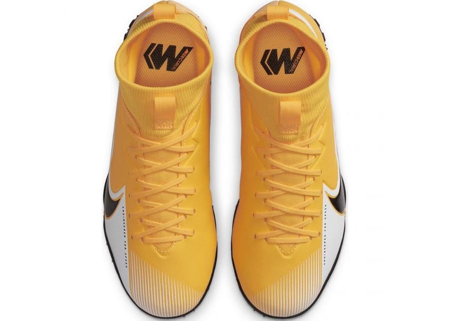 Lasten tekonurmi jalkapallokengät Nike Mercurial Superfly 7 Academy TF Jr AT8143 801 kuvasuurennos