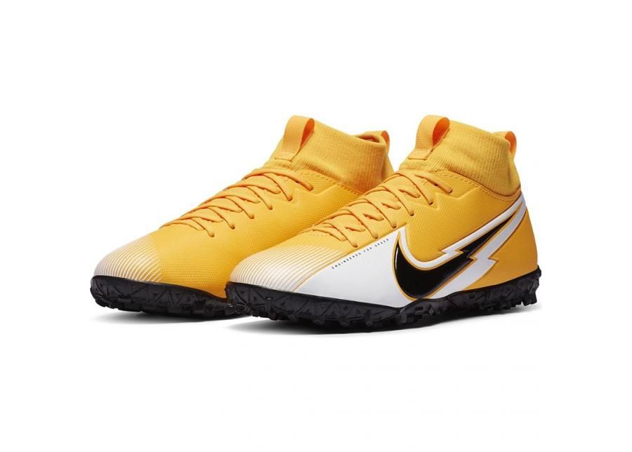 Lasten tekonurmi jalkapallokengät Nike Mercurial Superfly 7 Academy TF Jr AT8143 801 kuvasuurennos