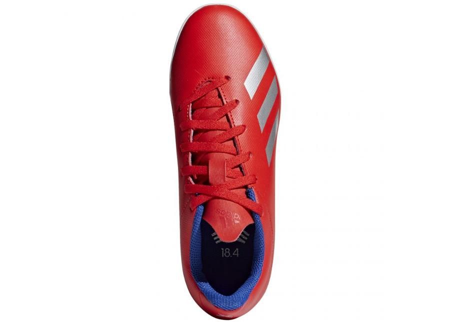 Lasten tekonurmi jalkapallon kengät Adidas TF Jr X 18.4 BB9417 kuvasuurennos