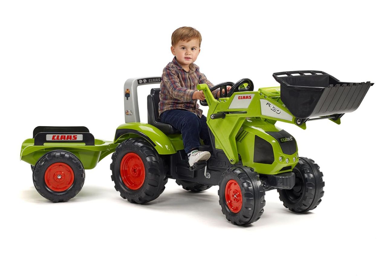 Lasten traktori Claas Axos 330 kuvasuurennos