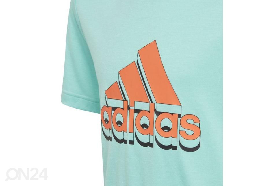 Lasten treenipaita Adidas Boys Aeroready Prime Tee kuvasuurennos