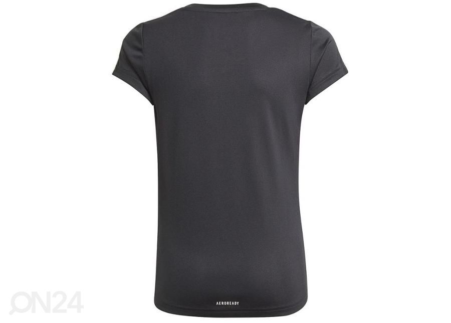 Lasten treenipaita Adidas Designed 2 Move 3-Stripes Tee Jr GN1457 kuvasuurennos
