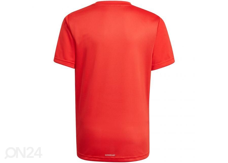 Lasten treenipaita Adidas Designed To Move Big Logo Tee Jr GN1477 kuvasuurennos