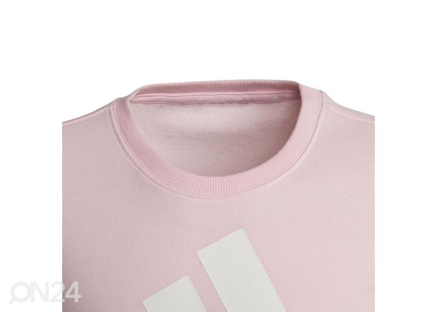 Lasten treenipaita Adidas Essentials Big Logo Sweatshirt kuvasuurennos