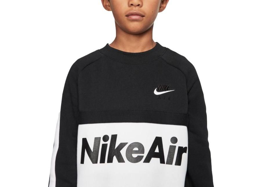 Lasten treenipaita Nike Air Crew Jr CJ7850-010 kuvasuurennos