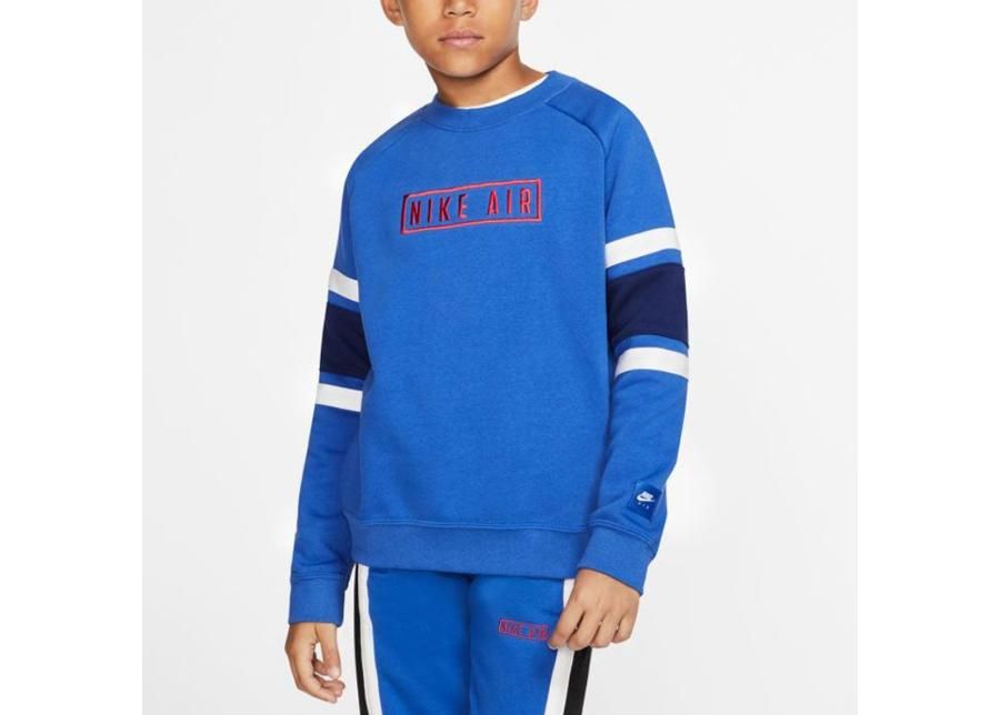 Lasten treenipaita Nike Air LS Crew Jr BV3591-480 kuvasuurennos
