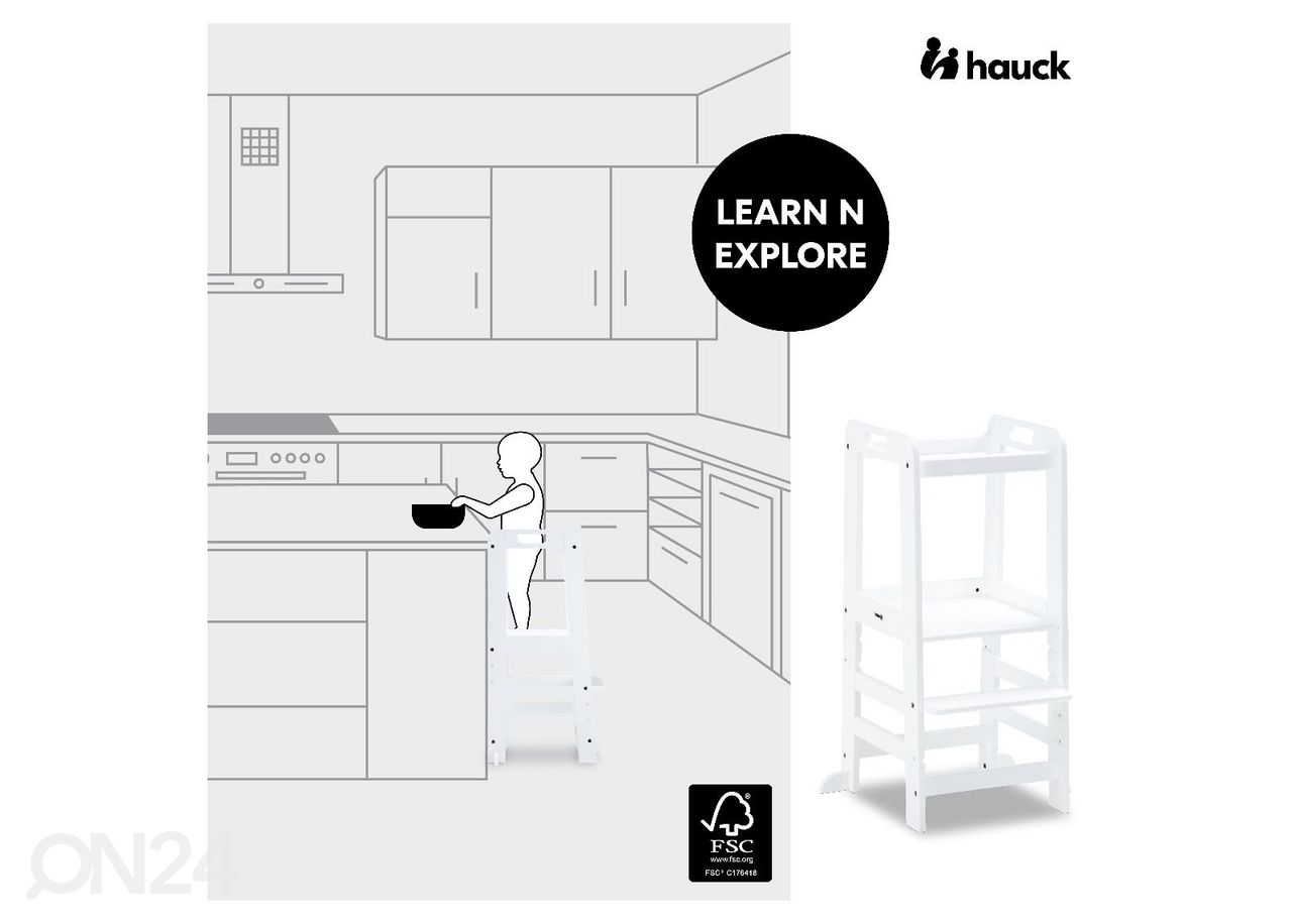 Lasten tuoli Hauck Learn N Explore kuvasuurennos