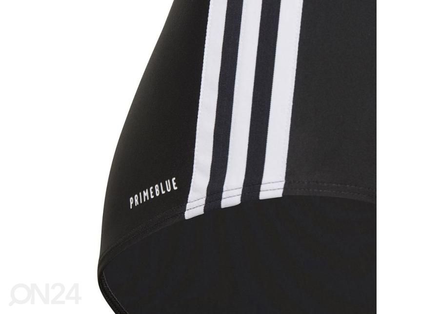 Lasten uimapuku Adidas Girls Colorblock 3S kuvasuurennos