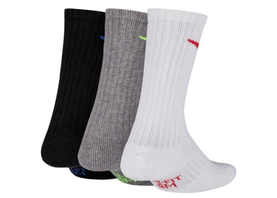 Lasten urheilusukat 3 paria Nike Performance Cushioned Crew NS Jr SX6842 906 kuvasuurennos