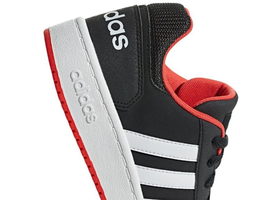 Lasten vapaa-ajan kengät adidas Hoops 2.0 Jr B76067 kuvasuurennos
