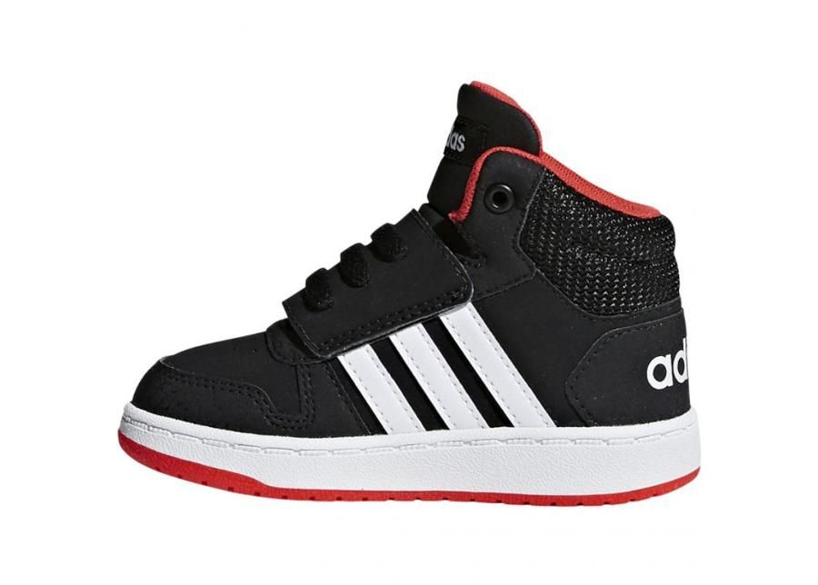 Lasten vapaa-ajan kengät Adidas Hoops Mid 2.0 I JR B75945 kuvasuurennos