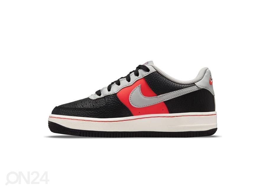 Lasten vapaa-ajan kengät Nike Air Force 1 EMB kuvasuurennos
