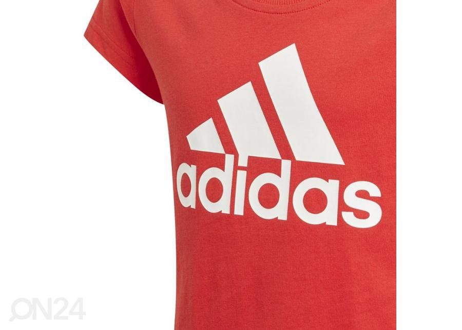 Lasten vapaa-ajan paita Adidas Essentials Big Logo Tee kuvasuurennos