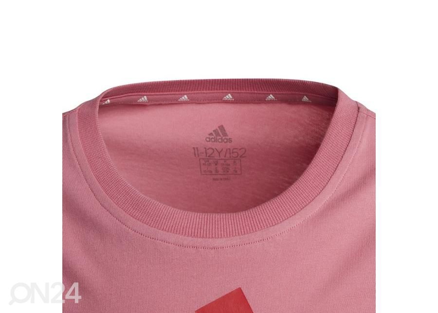 Lasten vapaa-ajan paita Adidas Essentials Big Logo Tee kuvasuurennos