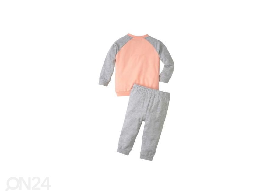 Lasten verryttelyasut Puma Minicats Essentials Raglan Jogger kuvasuurennos