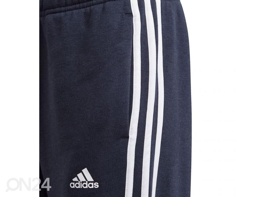 Lasten verryttelyhousut Adidas Essentials 3 Stripes Pant kuvasuurennos