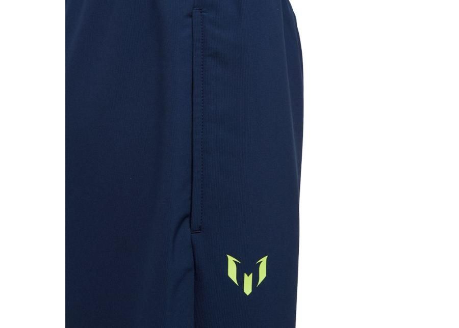Lasten verryttelyhousut Adidas Messi Woven Striker Junior DV1329 kuvasuurennos