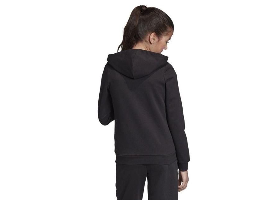 Lasten verryttelypaita Adidas YG E LIN FZ HD JR EH6124 musta kuvasuurennos