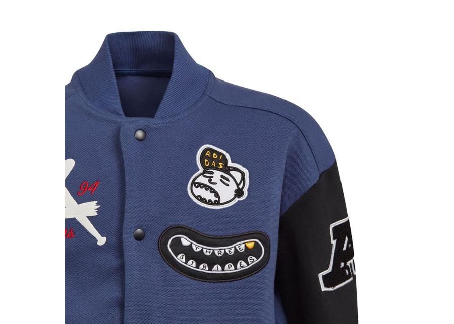 Lasten verryttelytakki Adidas Collegiate Jr. FL2808 kuvasuurennos