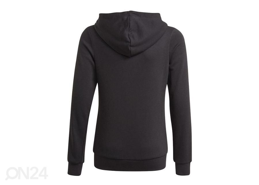 Lasten verryttelytakki Adidas Essentials Logo Full-Zip Hoodie kuvasuurennos