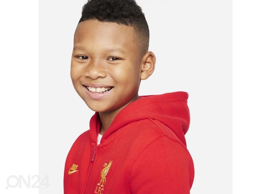 Lasten verryttelytakki Nike Sportswear Liverpool FC Jr DB8160-616 kuvasuurennos