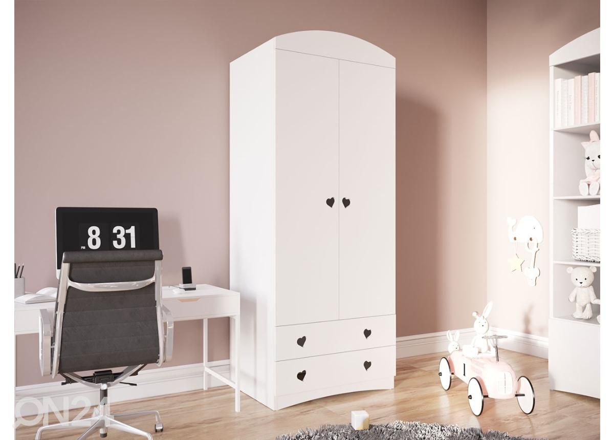 Lastenhuoneen kalusteet 80x180 cm sängyllä kuvasuurennos