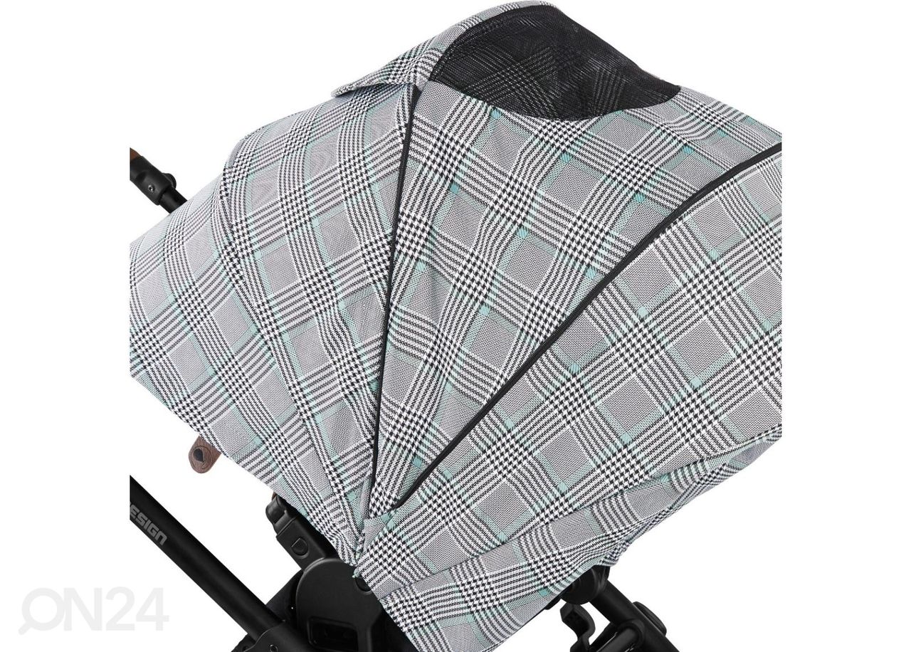 Lastenvaunut ABC Design Salsa 4 Air smaragd Fashion Edition 2021 kuvasuurennos