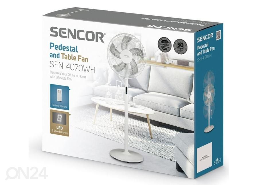 Lattiatuuletin Sencor SFN4070WH kuvasuurennos